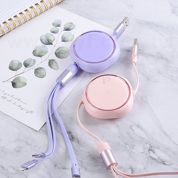 三合一快充充電線