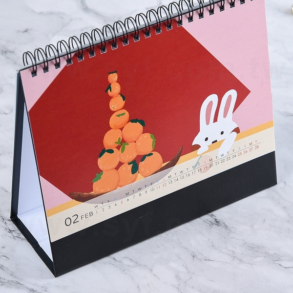 25開桌曆