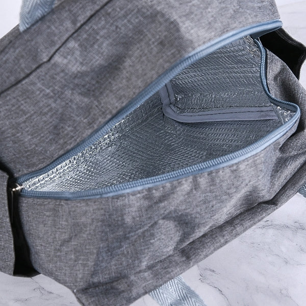 雙口保溫便當袋加厚手提保溫袋