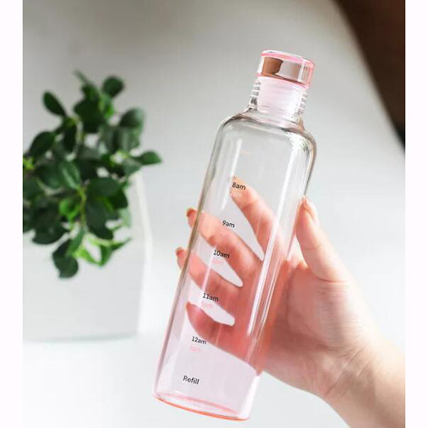 500ml玻璃瓶蓋環保水瓶