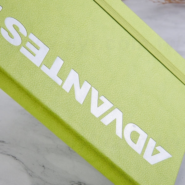 25K壓紋烙印PU皮筆記本