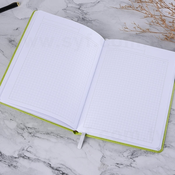 25K壓紋烙印PU皮筆記本