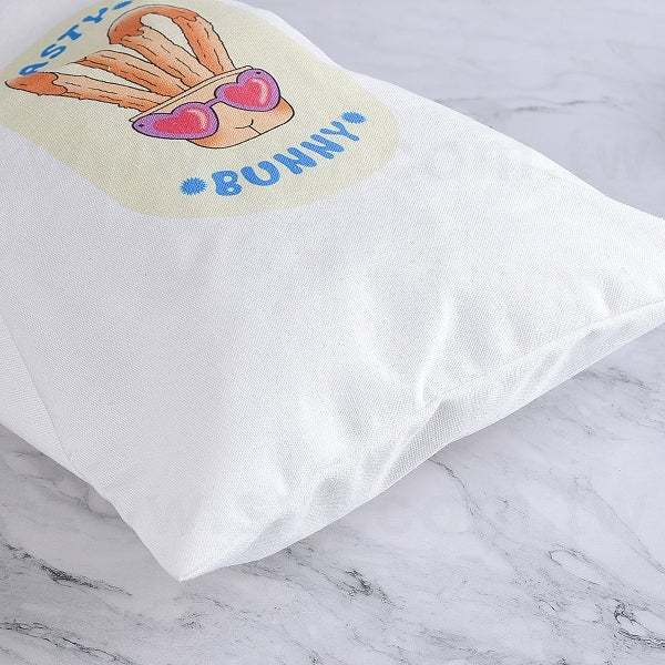 8安滌淪白色帆布束口袋