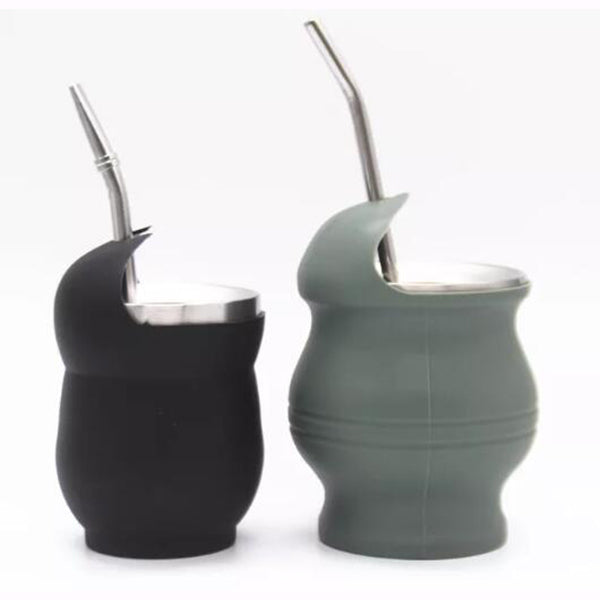 180ml葫蘆型不鏽鋼杯