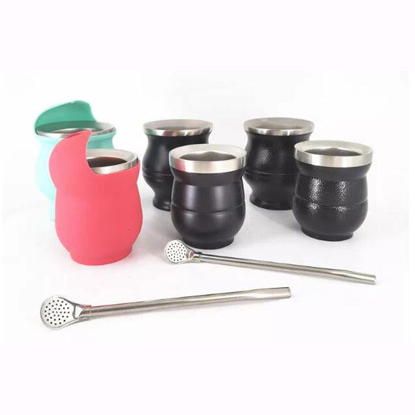 180ml葫蘆型不鏽鋼杯