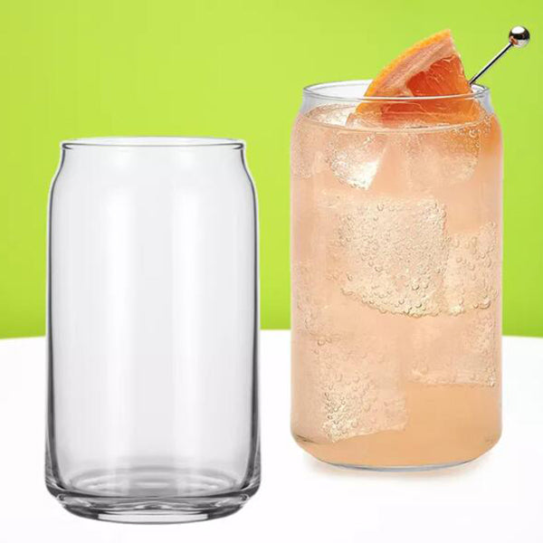 480ml木蓋玻璃吸管杯