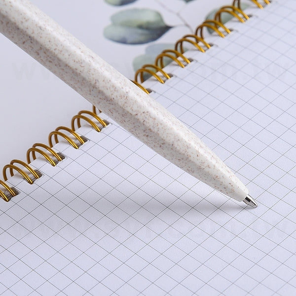 拼色環保小麥秸稈料廣告筆