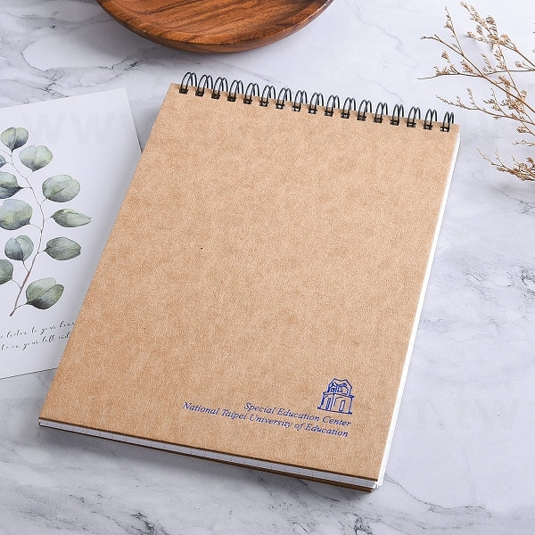 25K牛皮環裝筆記本