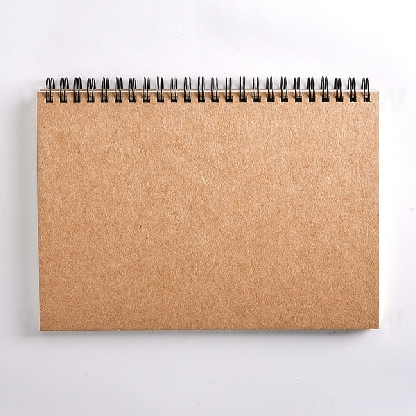 25K牛皮紙環裝筆記本