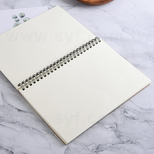 25K牛皮紙環裝筆記本