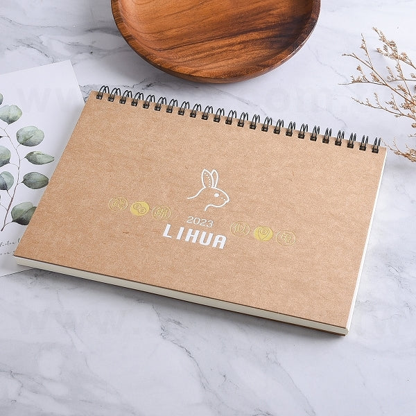 25K牛皮紙環裝筆記本