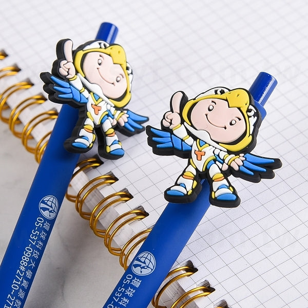 造型廣告筆-PVC公仔筆管禮品