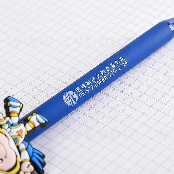 造型廣告筆-PVC公仔筆管禮品