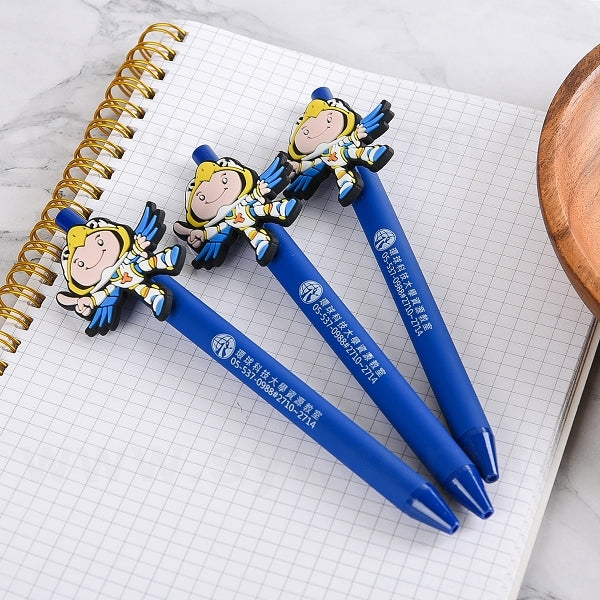 造型廣告筆-PVC公仔筆管禮品