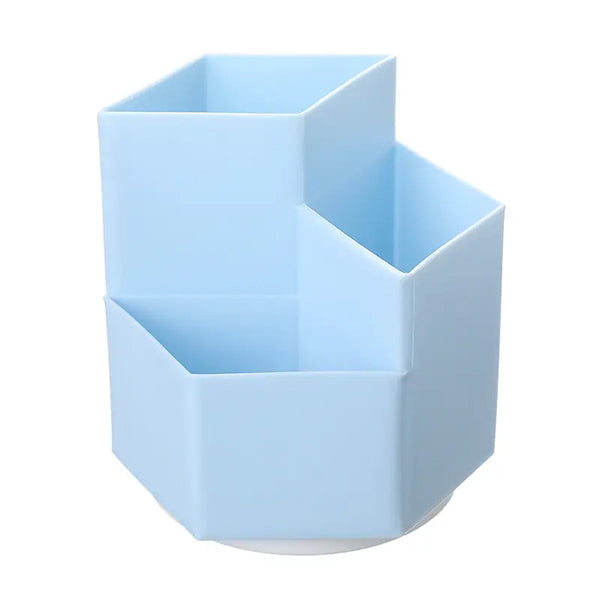 旋轉筆架六角筆筒