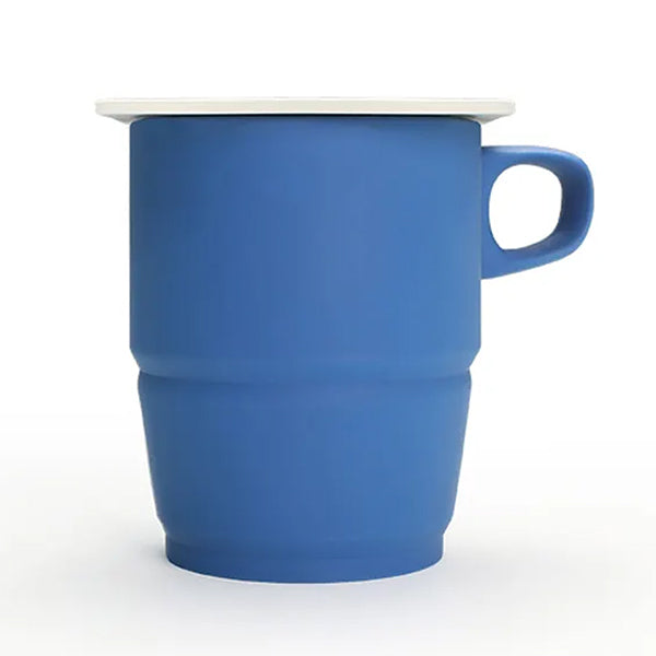 新款環保旅行不锈鋼矽膠咖啡杯帶蓋