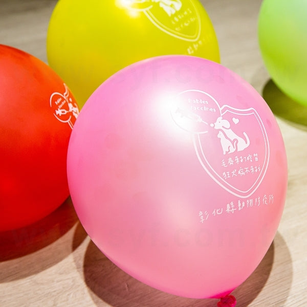 客製印刷乳膠派對氣球