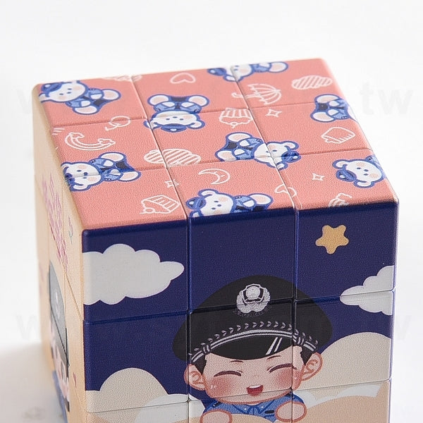 5.7cm九宮格方形ABS魔術方塊(直角)-可印LOGO