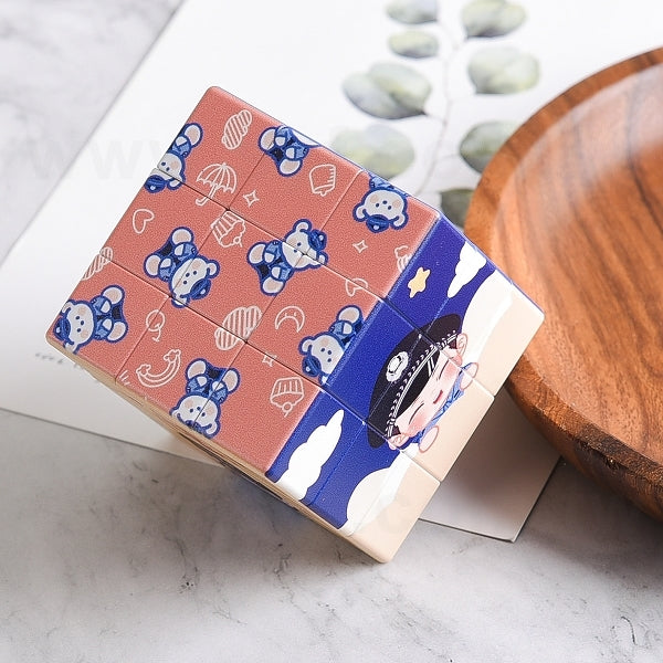 5.7cm九宮格方形ABS魔術方塊(直角)-可印LOGO