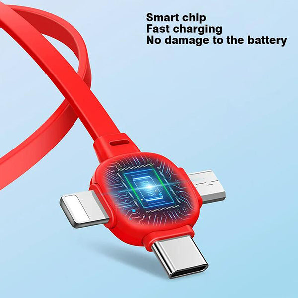 5A快充-三合一可伸縮傳輸充電線