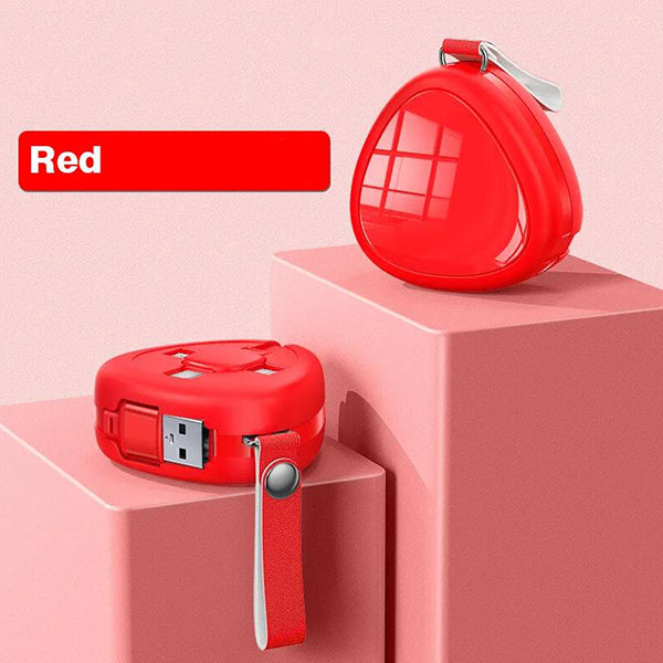 5A快充-三合一可伸縮傳輸充電線