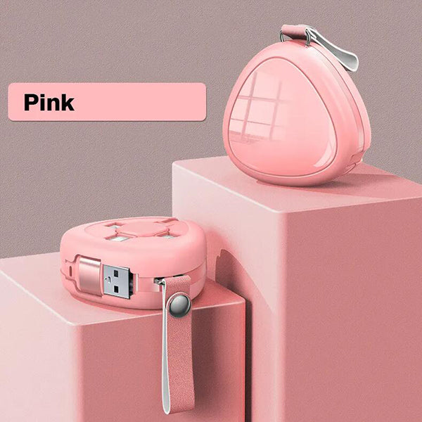 5A快充-三合一可伸縮傳輸充電線