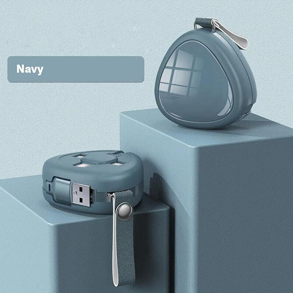 5A快充-三合一可伸縮傳輸充電線