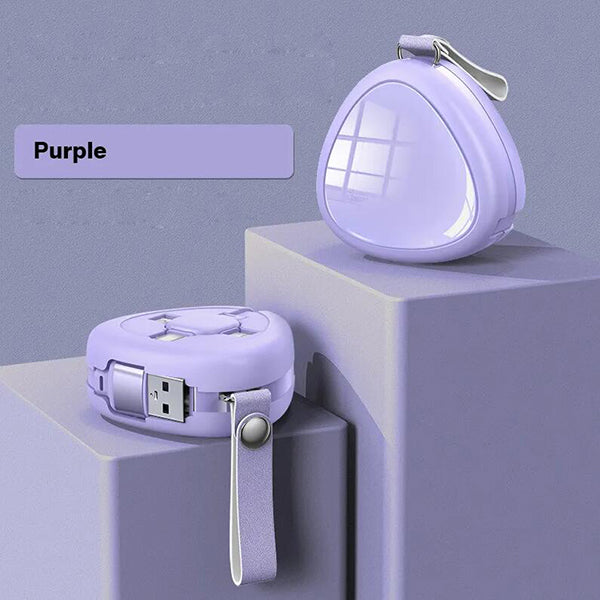 5A快充-三合一可伸縮傳輸充電線