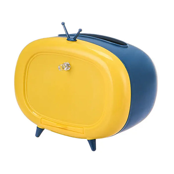 電視造型紙巾盒