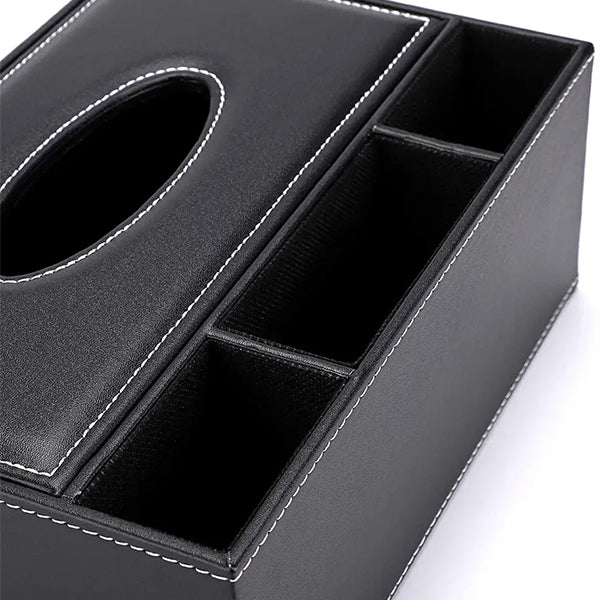 PU皮革多功能紙巾盒