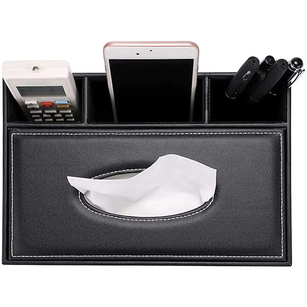 PU皮革多功能紙巾盒