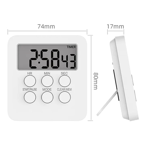 鬧鐘方形液晶定時器