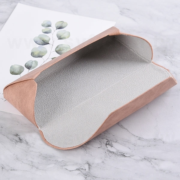 羊巴紋皮製眼鏡盒