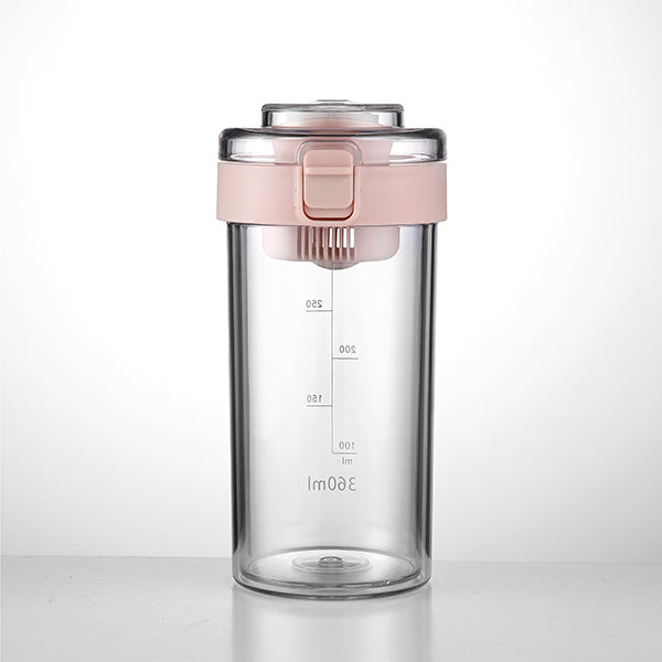 360ml彈蓋式PP隨手杯-附過濾網