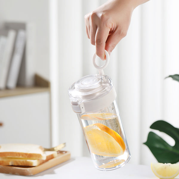 360ml彈蓋式PP隨手杯-附過濾網