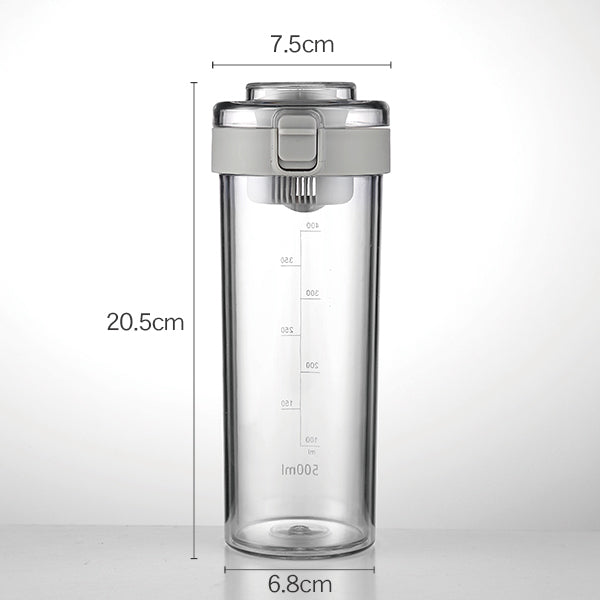 500ml彈蓋式PP隨手杯