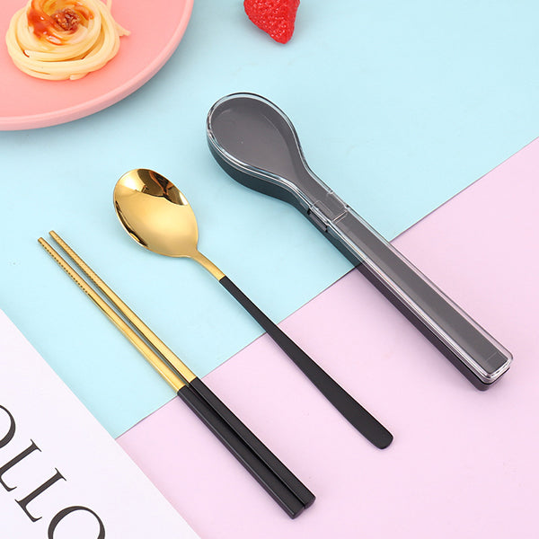 304不鏽鋼餐具2件組