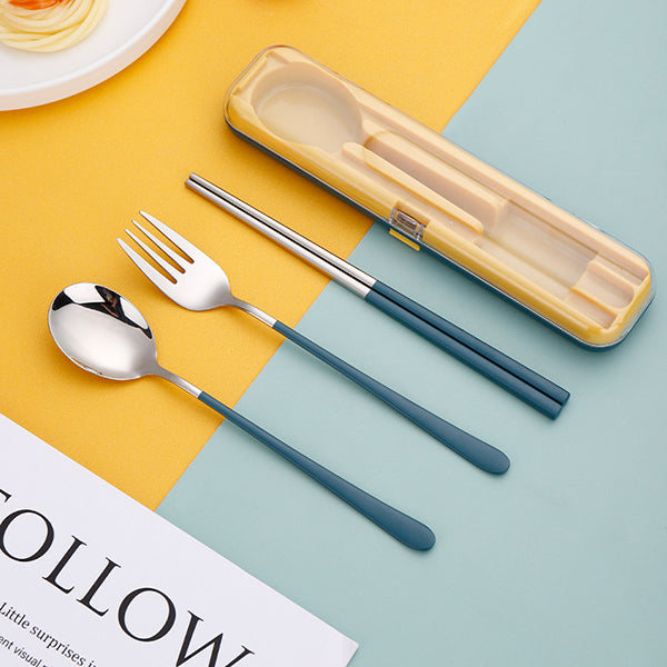 304不鏽鋼餐具3件組