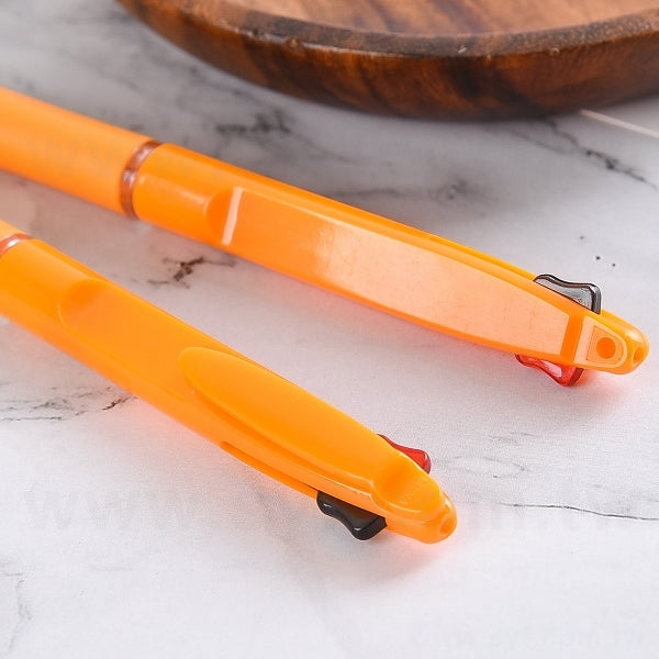 簡約雙色廣告筆