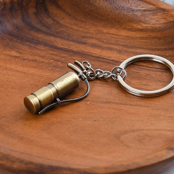 迷你滅火器金屬鑰匙圈