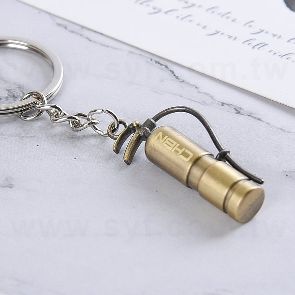 迷你滅火器金屬鑰匙圈