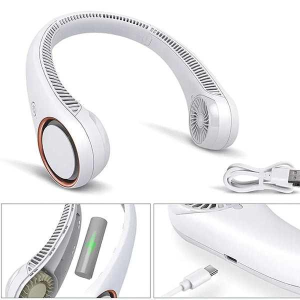 USB迷你頸風扇便攜式