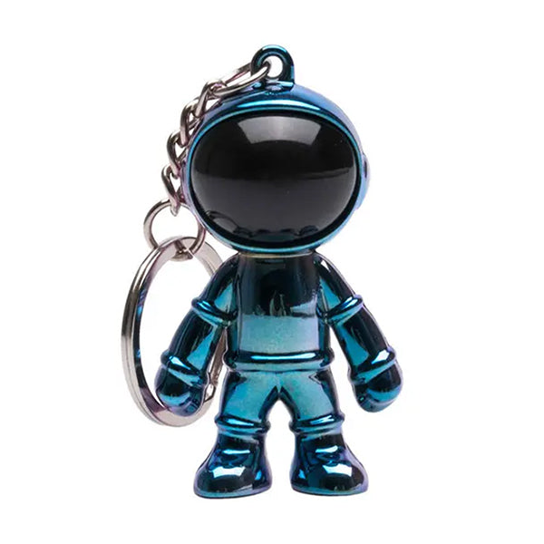 3D立體元宇宙金屬太空機器人鑰匙圈