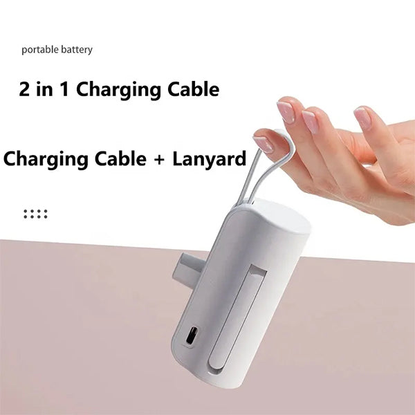 迷你支架膠囊行動電源