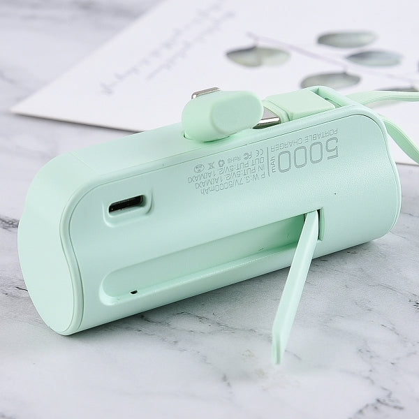 迷你支架膠囊行動電源