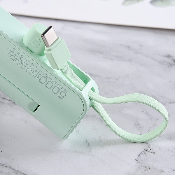 迷你支架膠囊行動電源