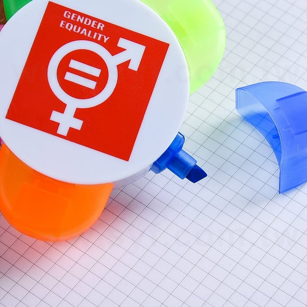 造型花瓣螢光筆