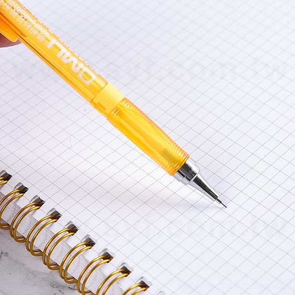 自動鉛筆-透明筆桿廣告筆-可印刷logo