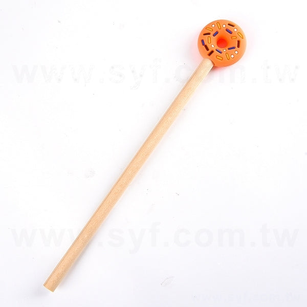 甜甜圈造型鉛筆-客製化廣告筆-可印