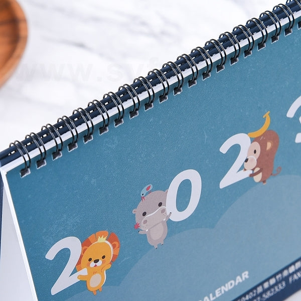 橫式25K三角桌曆